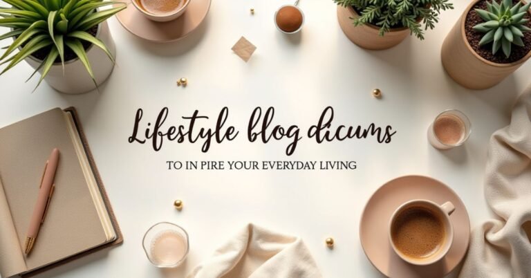 Lifestyle Blog Ideas