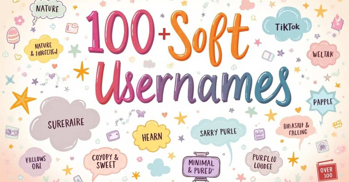 soft aesthetic usernames