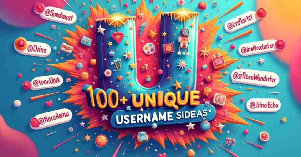unique usernames ideas