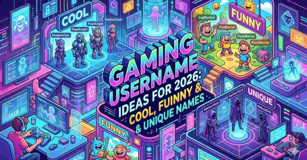 Gaming Username Ideas