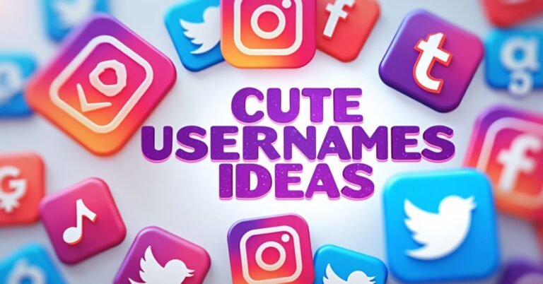 Cute Usernames Ideas