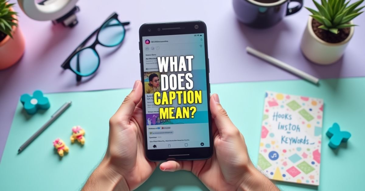 what does caption mean