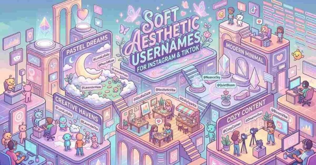 soft aesthetic usernames