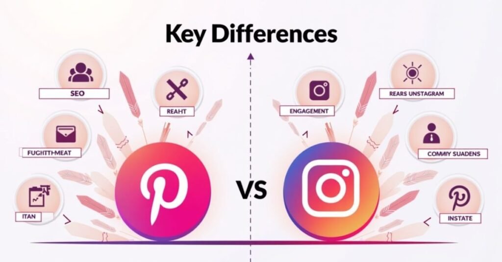 Pinterest vs Instagram