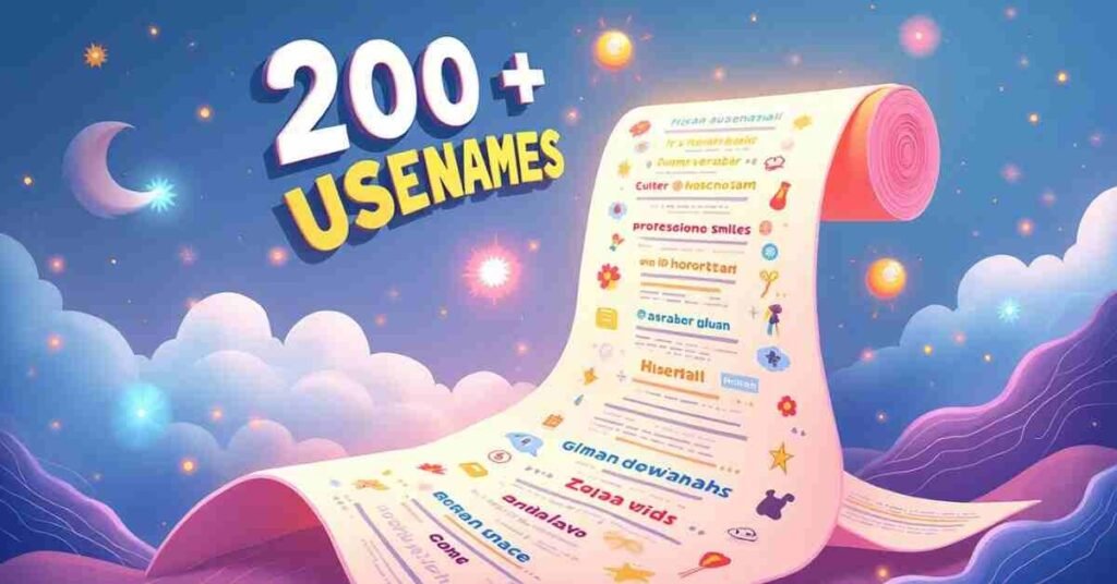 Cool Usernames Ideas