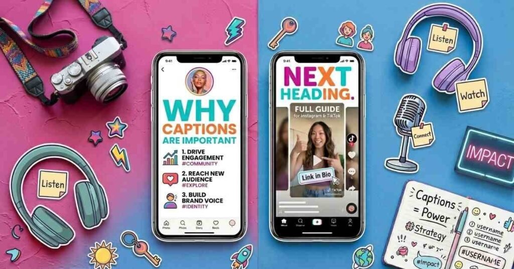 what does caption mean