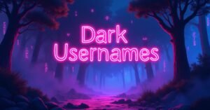 dark usernames