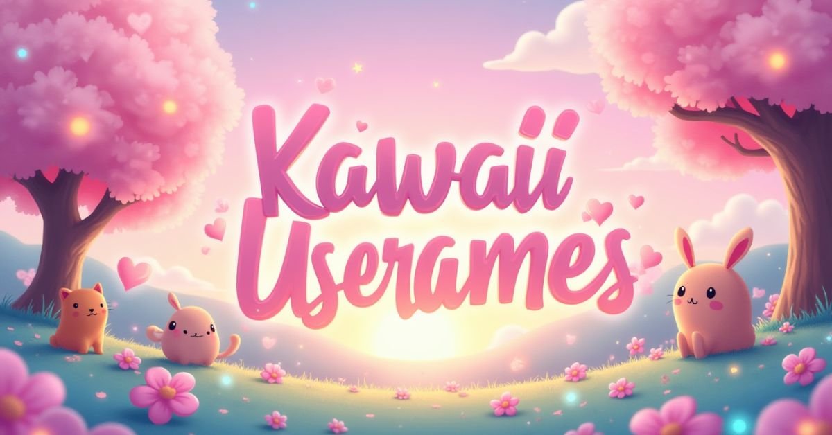 kawaii usernames