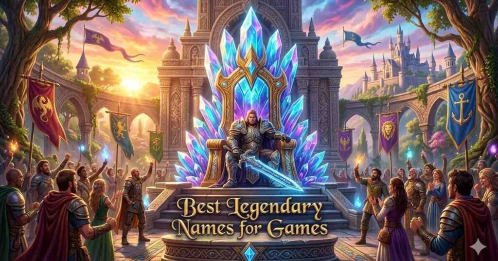 Legendary names for games