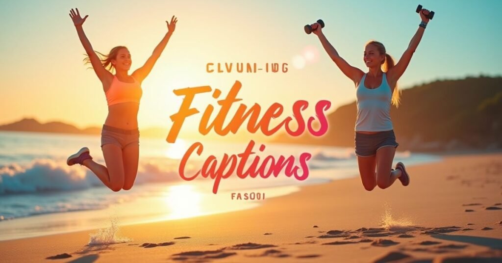 fitness captions