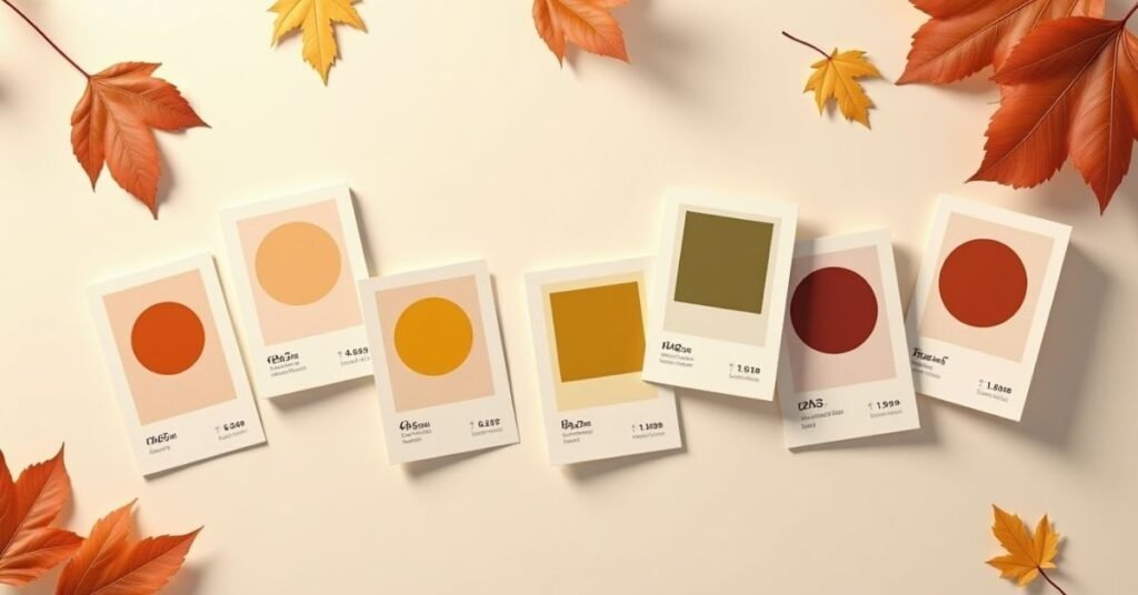 fall colors palette
