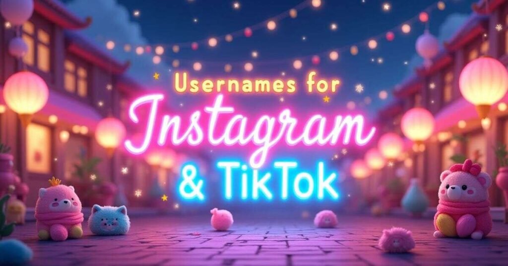 kawaii usernames