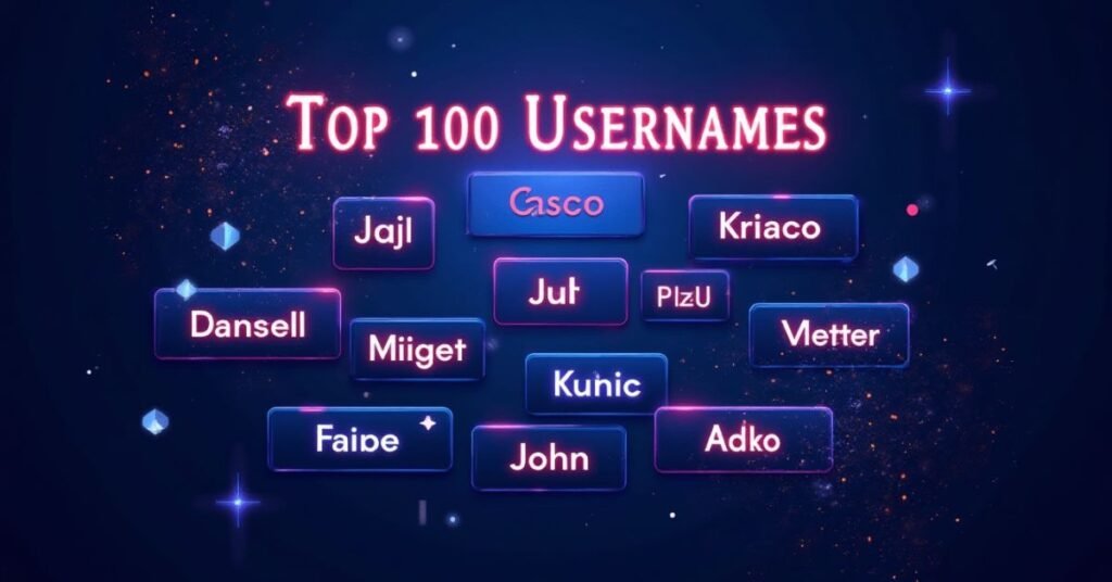 dark usernames
