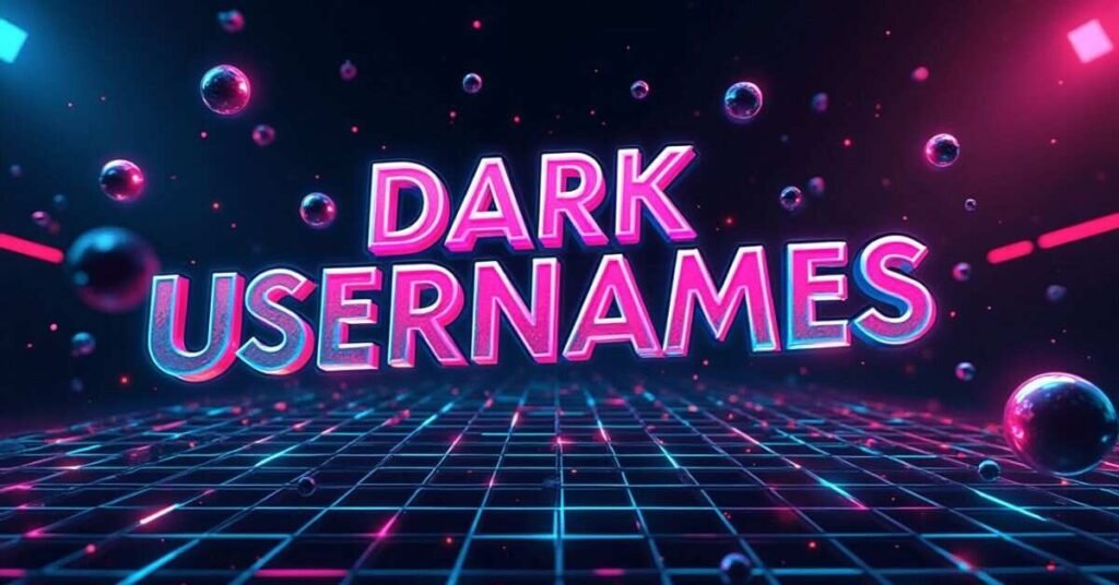 dark usernames