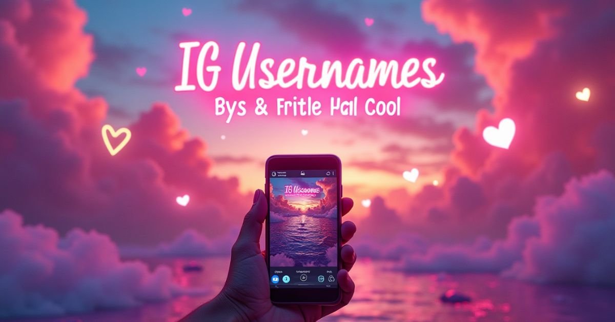 ig usernames ideas