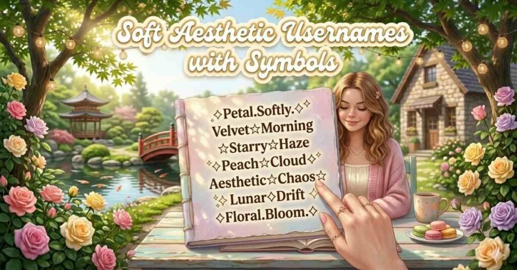 Soft Aesthetic Usernames
