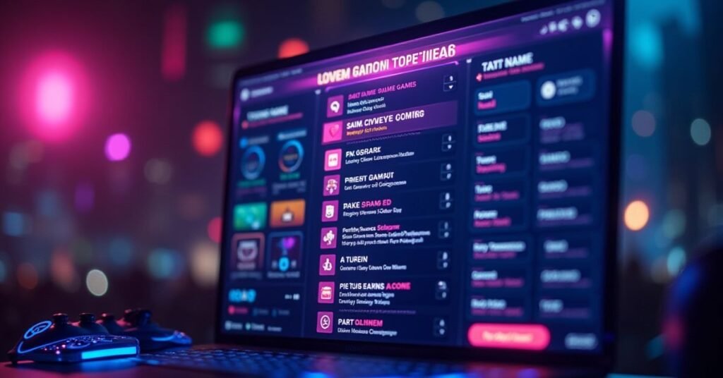 funny game names
