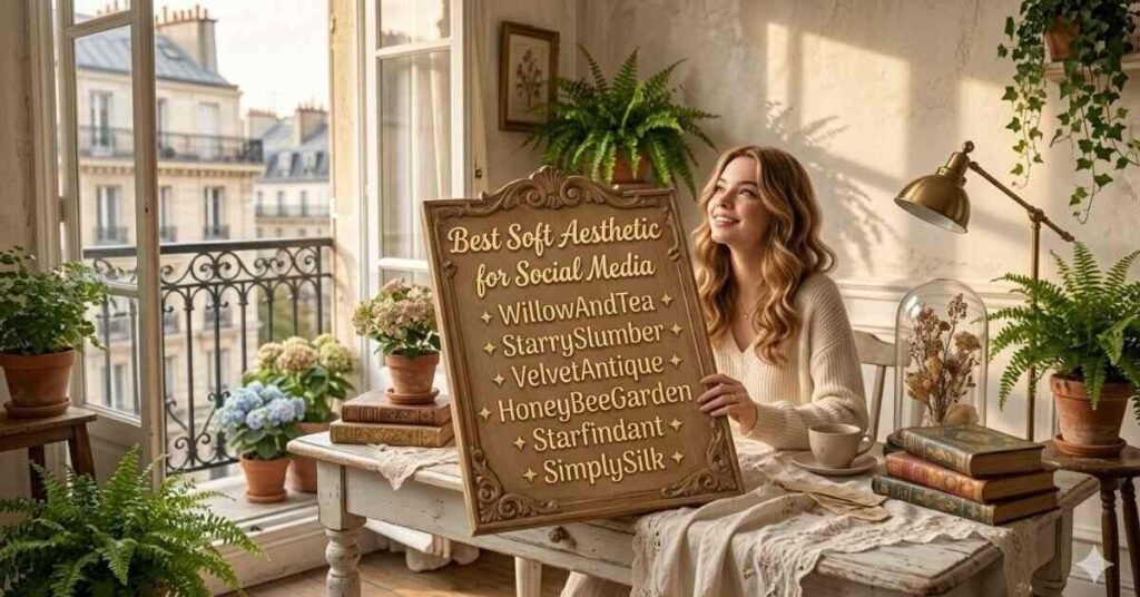 Soft Aesthetic Usernames